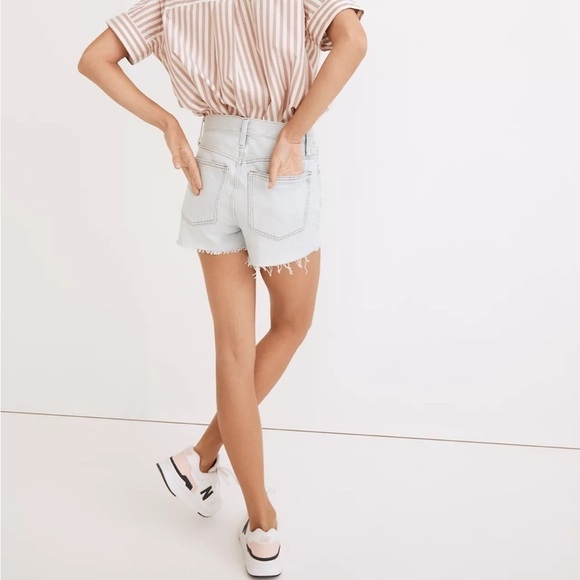 Madewell relaxed denim shorts Essen light wash - Picture 3 of 6
